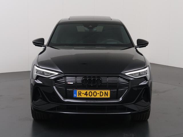Audi e-tron Sportback 55 quattro S Line 95 kWh | Panoramadak | Digitaal Dashboard | Sportstoelen Ele.verstelbaar + Geheugen | HUD | 360 Camera | DAB | Adaptieve Cruise Control | Ele. kofferdeksel |