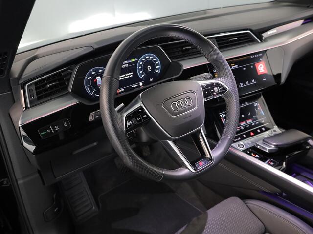 Audi e-tron 55 quattro S edition 95 kWh 408pk | Navigatie | Elektrisch verstelbare voorstoelen | Luchtvering | Parkeercamera | Matrix koplampen