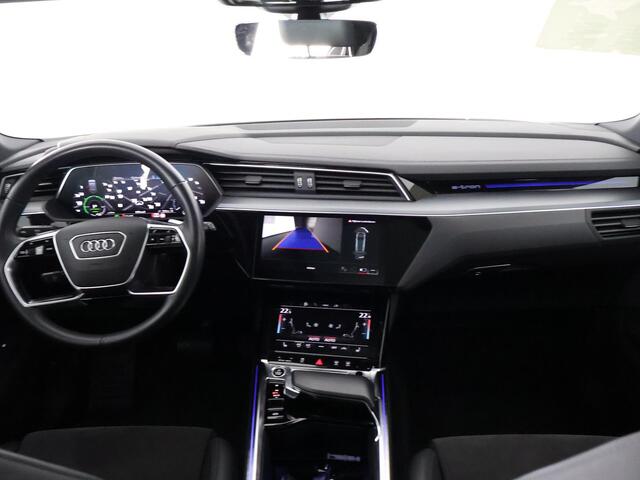 Audi e-tron 55 Quattro Black Edition Plus 95 kWh 408 PK | ACCU 89% | 1e eigenaar | Schuif-/Kanteldak | Navigatie |