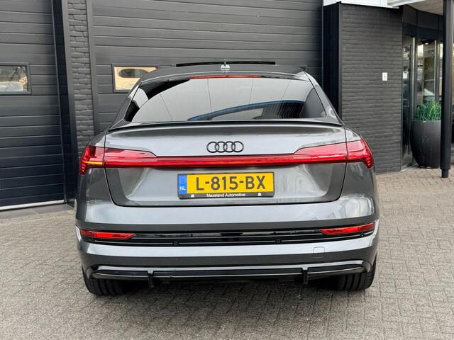Audi e-tron Sportback 50 quattro S edition 71 kWh | Luchtvering | Pano | Stoelverw. | Leder | 21"| ¤ 28.950,- Incl. BTW