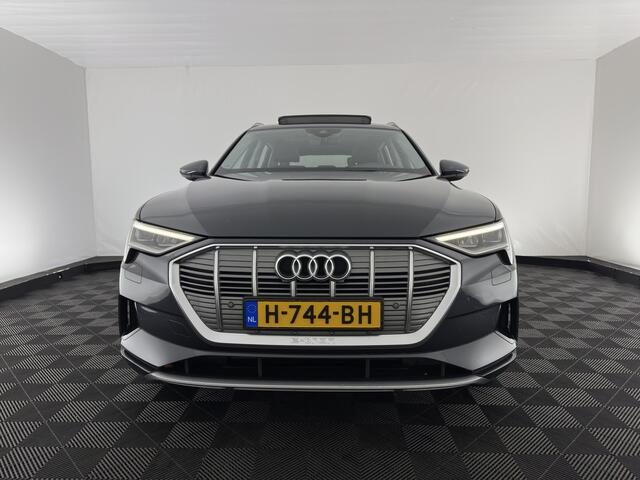 Audi e-tron E-tron 50 Quattro Launch edition plus 71 kWh [ 3-Fase ] {SOH-96%} (INCL-BTW) *PANO | LUXURY-LEATHER | ADAPTIVE-CRUISE | FULL-LED | DIGI-COCKPIT | KEYLESS | MEMORY-PACK | CAMERA | NAVI-FULLMAP | SHIFT-PADDLES | COMFORT-SEATS | 20''ALU*