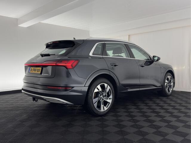 Audi e-tron E-tron 50 Quattro Launch edition plus 71 kWh [ 3-Fase ] {SOH-96%} (INCL-BTW) *PANO | LUXURY-LEATHER | ADAPTIVE-CRUISE | FULL-LED | DIGI-COCKPIT | KEYLESS | MEMORY-PACK | CAMERA | NAVI-FULLMAP | SHIFT-PADDLES | COMFORT-SEATS | 20''ALU*