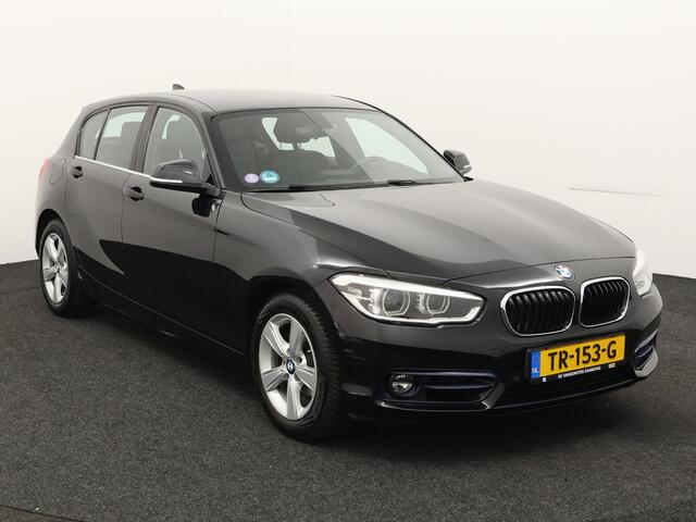 BMW 1-SERIE automaat 118i Corporate Lease Executive navi full map, cruise, leer, bluetooth, led, pdc, Lmvelg L, parkeersensoren achter, hill hold functie, Bandenspanningscontrolesysteem, Stuurbekrachtiging snelheidsafhankelijk, stuur multifunc mooie strake automaat. 