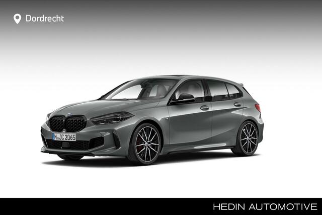 BMW 1-SERIE M135i xDrive | 19" | Panorama | Harman Kardon | Camera | Leder | Head-Up | El. Stoelen met Memory | PPF