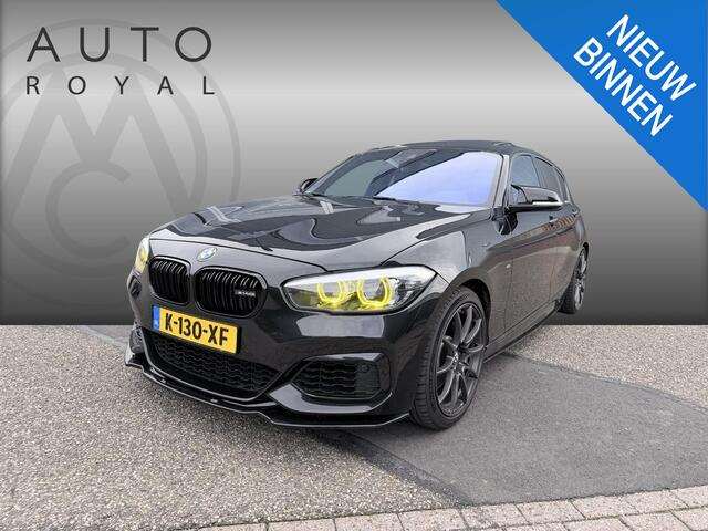 BMW 1-SERIE M140i xDrive Edition Shadow High Executive OPEN DAK | ACHTERUIT RIJ CAMERA | NAVIGATIE | SFEERVERLICHTING | HARMANKARDON | F1 STUUR | LEDER | ELEKTRISCHE STOELEN MEMORY |