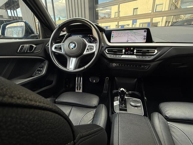 BMW 1-SERIE 118i M-Sport vol Leer Bovag garantie Apple carplay Misano bleu