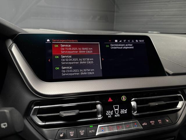 BMW 1-SERIE 118i M-Sport vol Leer Bovag garantie Apple carplay Misano bleu