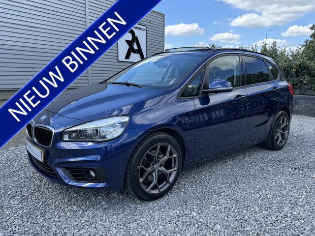 BMW 2-SERIE Active Tourer Panodak|LED|Cruis|Media Blauw 220i
