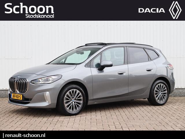 BMW 2-SERIE Active Tourer 218i Automaat | Leder | Panoramadak | Stoel-/Stuurverwarming | Elek. Trekhaak | Navigatie