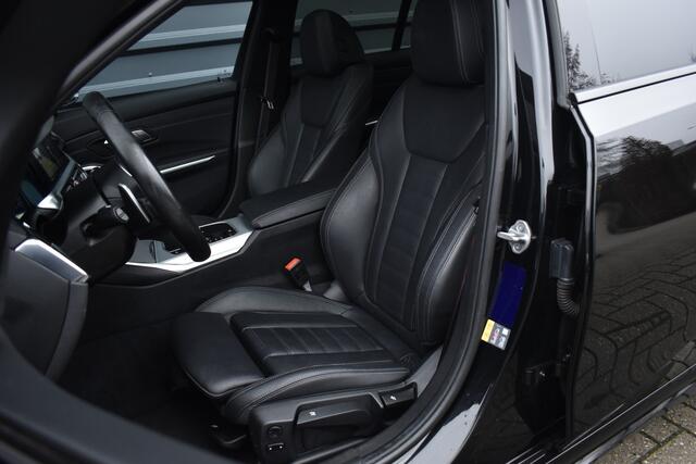 BMW 3-SERIE High Executive M Sport Shadow | Schuif/Kanteldak | Laser Light | Head-Up | CarPlay | 19'' Velgen | Donker Getint Glas |