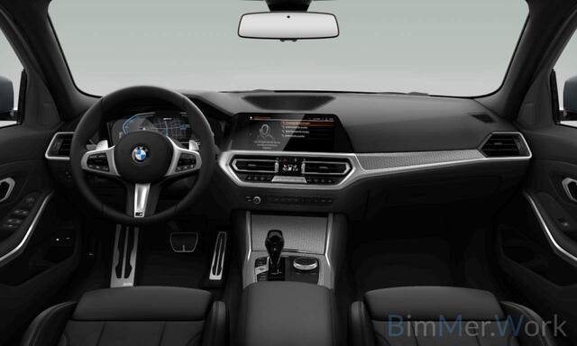 BMW 3-SERIE Touring 330e High Executive M Sport | M Performance | PDC | Leer | Hifi | Ambiance Verlichting | Stoelverwarming | Adaptive Cruise Control | BTW | LED | Shadow Line | Keyless | Navigatie Prof. | DAB |