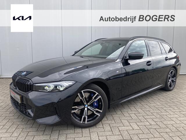 BMW 3-SERIE Touring M-Sport Automaat 330i Wegklapbare trekhaak, Achteruitrijcamera, Lederen bekleding, PDC v+a