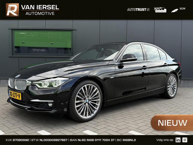 BMW 3-SERIE 318i Luxury Edition 136 PK Steptronic | 1 jaar garantie | Dealer onderhouden | Automaat | Schuifdak | Panoramadak | Leder | Navigatie | LED koplampen | Parkeersensoren | Stoelverwarming | Climate control | Cruise control |