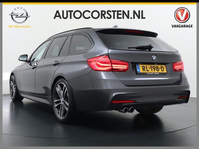 BMW 3-SERIE Touring 330i AUT-8 M-Sport Pack Leder+Memory Harman&Kardon® Audio Adap.Cruise Apple Carplay Head-Up Navi 19" Virtual CockpitCamera Ecc High Executive Lmv Stoelverwarming DAB Elek.Achterklep Zwarte-Hemel Adaptieve Led Wifi Surround Camera Origineel Nederl