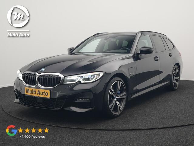 BMW 3-SERIE Touring 330e M Sport Plug In Hybrid 292pk Dealer O.H PHEV | Trekhaak Af Fabriek | Adaptive Onderstel | Adaptive Cruise | Laser LED | Sportstoelen Verwarmd | Sfeerverlichting | Apple Carplay | Camera | Virtual | Navigatie | DAB |