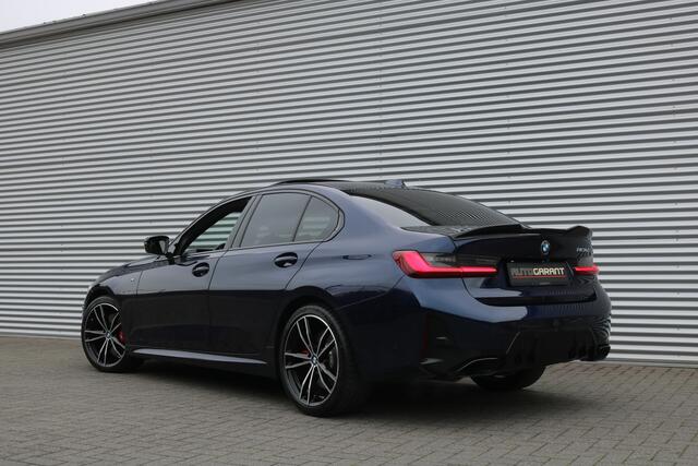 BMW 3-SERIE M340i xDrive 374PK (Schuif/Kanteldak Sportleder/Mermory Carplay 360Camera ACC HarmanKardon HeadUp Full-Led 19M-Velgen)