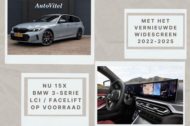 BMW 3-SERIE Touring 330e M-sport LCI Facelift | Camera | Adaptive Cruise | Comfort Access | Fabrieksgarantie