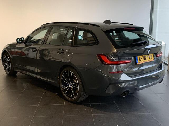 BMW 3-SERIE Touring 330e High Executive PANORAMADAK | ZOMER-EN WINTERWIELENSET | LEDEREN BEKLEDING | COMPLETE AUTO!