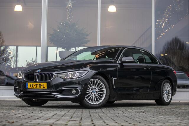 BMW 4-SERIE Cabrio 420i High Executive | Nekverwarm. | Camera | NL Auto
