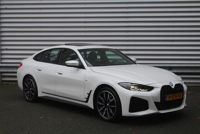 BMW 4-SERIE Gran Coupé 420i 184pk Business Edition Plus Automaat NL-Auto NAP Clima Cruise Navi Camera Schuif-kanteldak 17"LMV Leder El. Klep