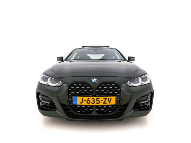 BMW 4-SERIE Coupé 420i High Executive M-Sport-Pack Aut. *PANO | LASER-LIGHT | FULL-LEATHER | DIGI-COCKPIT | CAMERA | HIFI-SOUND | SPORT-SEATS | NAVI-FULLMAP | AMBIENT-LIGHT | 19''ALU | ECC | PDC | CRUISE*