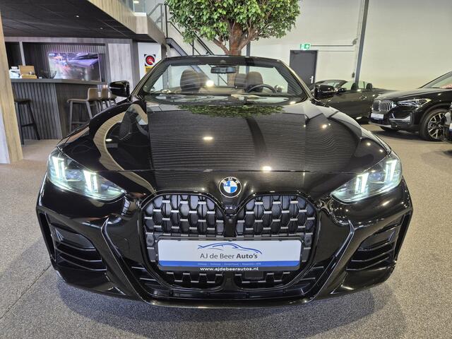 BMW 4-SERIE Cabrio 430i xDrive High Executive M-Sport | Facelift 2.0 | HUD | Nemverwarming | H/K | 360 camera | Full optie