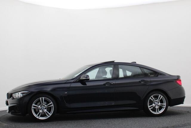 BMW 4-SERIE Gran Coupé 418i Executive Edition M Sport Leer, Schuif-/Kanteldak, Head-Up, Camera, Navigatie, PDC