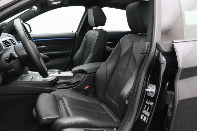 BMW 4-SERIE Gran Coupé 418i Executive Edition M Sport Leer, Schuif-/Kanteldak, Head-Up, Camera, Navigatie, PDC