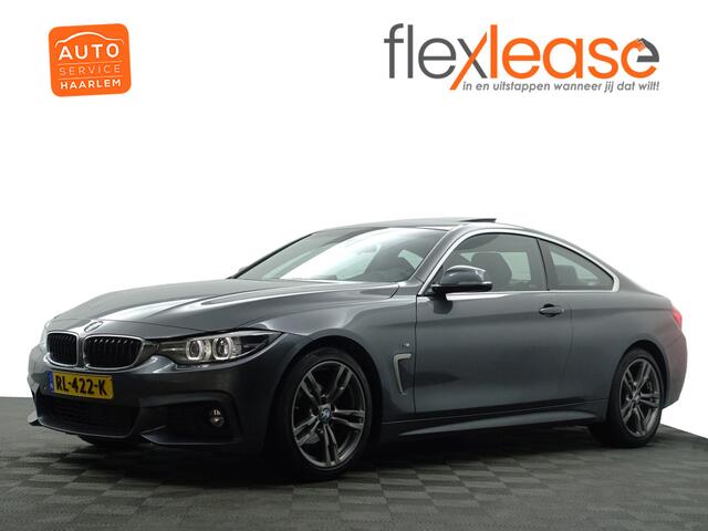 BMW 4-SERIE Coupé 418i M Sport High Executive Aut- Dealer Onderhouden, Schuifdak, Xenon Led, Standkachel, Camera, Sfeerverlichting