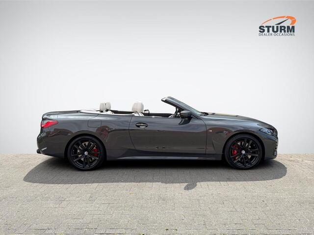 BMW 4-SERIE Cabrio M440i xDrive High Executive M Sport Pro NL-Auto NP. ¤121.000! | Trekhaak Uitklapbaar | Nekverwarming | 360° Camera | Individual Interieur | Head-Up Display | Rijklaarprijs!