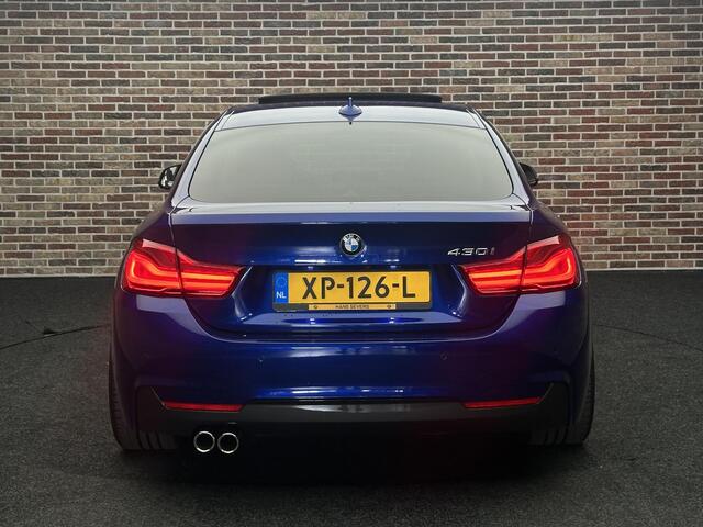 BMW 4-SERIE Gran Coupé 430i High Executive M Sport Dak Head Blauw Facelift Camera