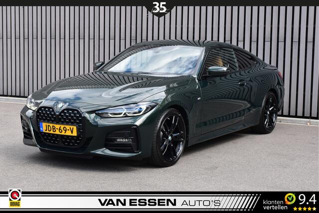 BMW 4-SERIE Coupé 420i High Executive M-Sport Laser Stuurverw. Sportzetels H&K Memory Uniek!