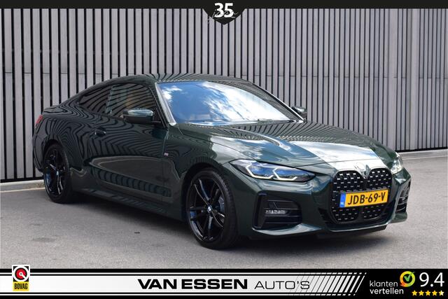BMW 4-SERIE Coupé 420i High Executive M-Sport Laser Stuurverw. Sportzetels H&K Memory Uniek!