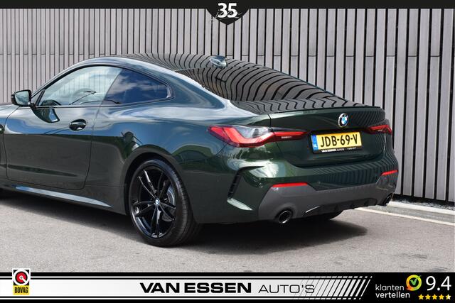 BMW 4-SERIE Coupé 420i High Executive M-Sport Laser Stuurverw. Sportzetels H&K Memory Uniek!