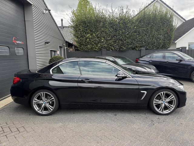 BMW 4-SERIE Cabrio 420i High Executive | Navigatie | Lederen Bekleding | Parkeersensoren | Cruise Control |