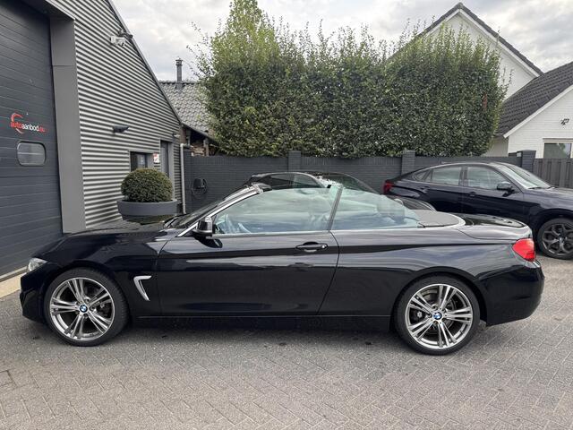 BMW 4-SERIE Cabrio 420i High Executive | Navigatie | Lederen Bekleding | Parkeersensoren | Cruise Control |