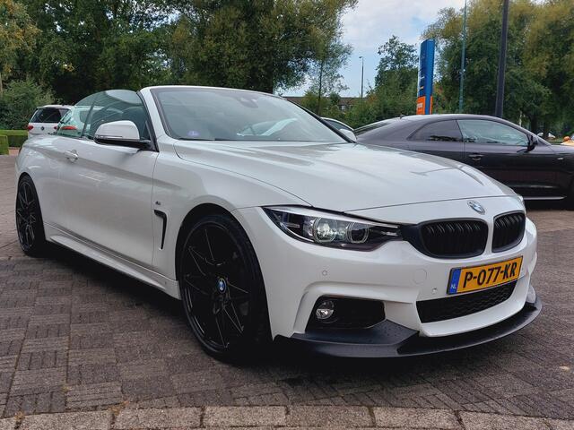 BMW 4-SERIE Cabrio 420i 184pk Automaat High Executive M-Sport | Navi | Harman-Kardon Sound | Clima | Cruise | Leder+Elek.Verstel | Led Koplampen | Keyless Entry | Stoel+Stuur+Nekverwarming | Pdc V+A | 20''lm