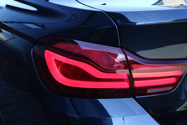 BMW 4-SERIE Gran Coupé 418i M Sport High Executive Automaat - Dealer onderhouden - Nederlandse auto 19 inch - Zwart leder - Stoelverwarming - Camera