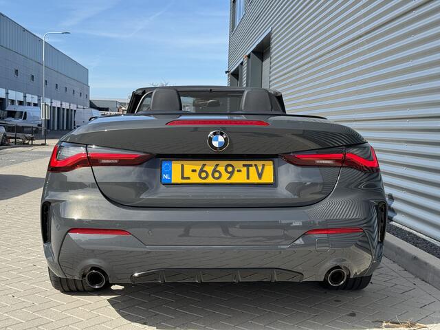 BMW 4-SERIE Cabrio 420i M-Sport Dravit Grijs/Nekverwarmer/camera/20inch