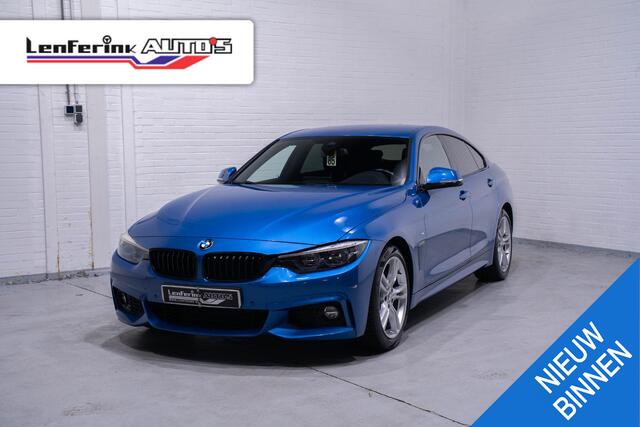 BMW 4-SERIE Gran Coupé 420d Corporate Lease High Executive M-Pakket HUD PDC v+a lane-assist front-assist 18"LMV voorstoelen electrisch bedienbaar links met memo private-glas cruise-controle schakelflippers aan het stuur allu-inlegdelen allcantara/stof camera stoelver