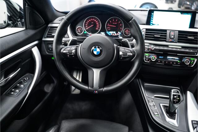 BMW 4-SERIE Gran Coupé 420i High Executive M-Sport|Schuif-Kanteldak|Trekhaak|Leder|Navi