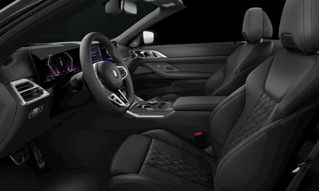 BMW 4-SERIE Cabrio 420i M Sport Pro, NL-auto, 1e eig., Sonderlackierung, Forzen, Merino, H/K, HUD, Adap-LED, keyless, 19", NP95k