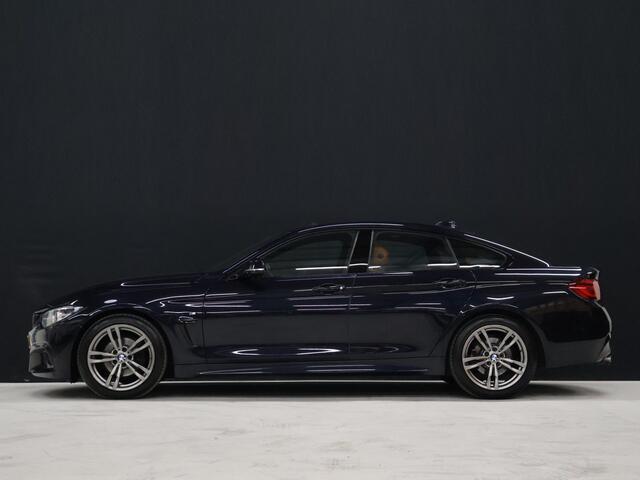 BMW 4-SERIE Gran Coupé 418i M Sport [M-PAKKET, SCHUIFKANTELDAK, ELEKTRISCHES STOELEN, CAMERA, PDC 360, STOELVERWARMING, HUD, BLUETOOTH TELEFOON, NIEUWSTAAT]
