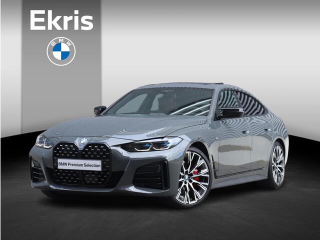 BMW 4-SERIE Gran Coupé M440i xDrive | High Executive | M Sportpakket Pro | Panodak | Trekhaak | Driving Assistant Prof. | Stoelventilatie | Harman Kardon | Head-Up | Parking Assistant Plus | 20'' LMV