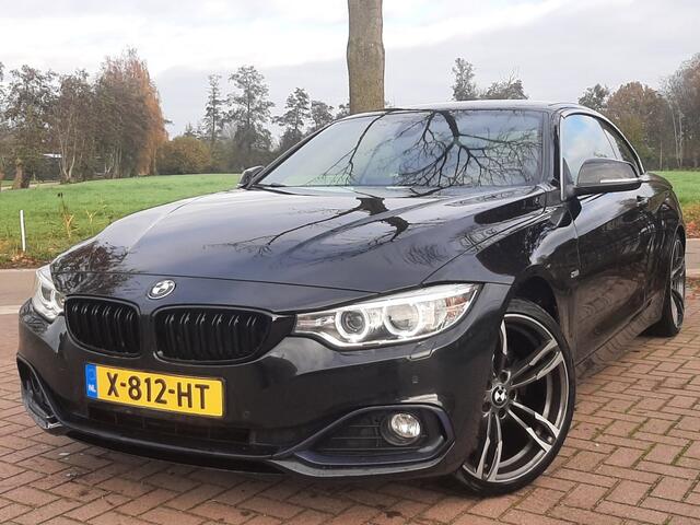 BMW 4-SERIE 420d Cabriolet 190pk Airco Cruise-control Bluetooth Navigatie Lederen-bekleding