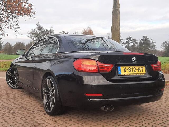 BMW 4-SERIE 420d Cabriolet 190pk Airco Cruise-control Bluetooth Navigatie Lederen-bekleding