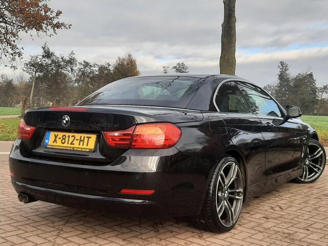 BMW 4-SERIE 420d Cabriolet 190pk Airco Cruise-control Bluetooth Navigatie Lederen-bekleding