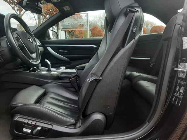 BMW 4-SERIE 420d Cabriolet 190pk Airco Cruise-control Bluetooth Navigatie Lederen-bekleding