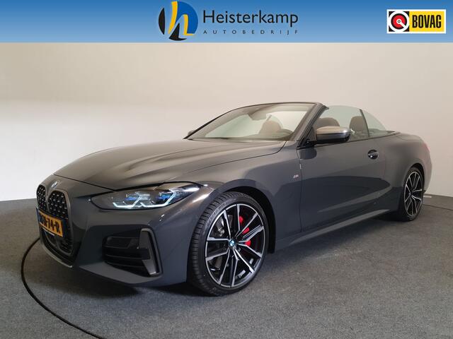 BMW 4-SERIE Cabrio M440i xDrive 374PK Leder, 360 camera, Airscarf, Head-up display
