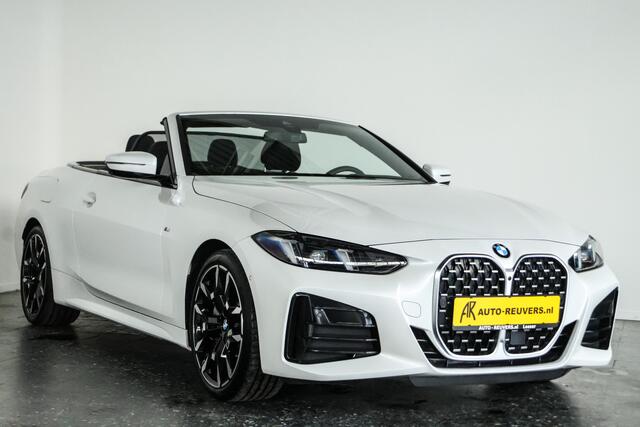 BMW 4-SERIE Cabrio 430i xDrive M-Sport / Opendak / Harman Kardon / ACC / HUD / Nekverwarming / 3D vieuw / CarPlay